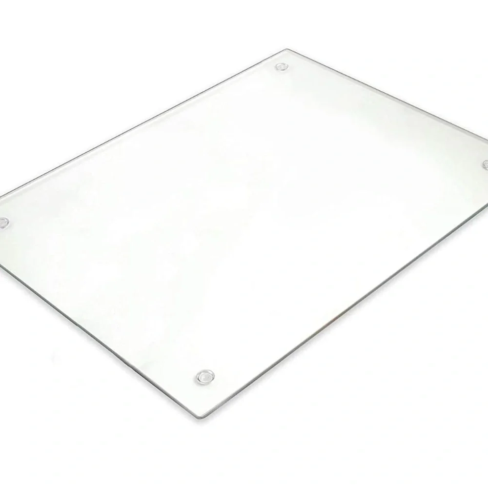 NEW- tempered glass, cutting board  Perfect for‎ charcuterie, nonskid feet
